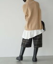 サイドジップ ハイネックリブニット chw25a132