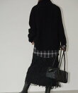 サイドジップ ハイネックリブニット chw25a132