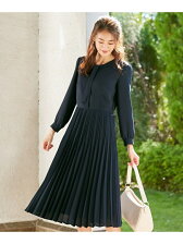 組曲 洗える ジャージコンビプリーツ ワンピース Rakuten Fashion 楽天ファッション 旧楽天ブランドアベニュー By1735