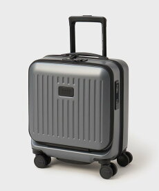 TAKEO KIKUCHI 【CITY BLACK】スーツケース SSサイズ(フロントオープン式) タケオキクチ バッグ スーツケース・キャリーバッグ シルバー ブラック【送料無料】