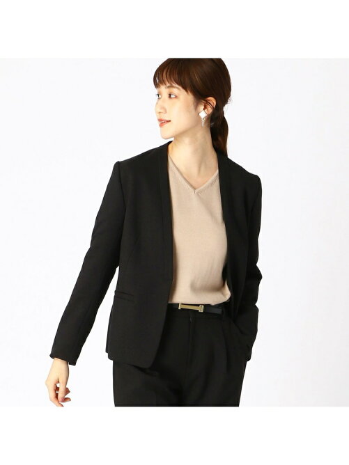 Comme Ca Ism セットアップ対応 ウールライク ノーカラージャケット Rakuten Fashion 楽天ファッション 旧楽天ブランドアベニュー Be5170 Comme Ca Ism セットアップ対応 ウールライク ノーカラージャケット Rakuten Fashion 楽天ファッション 旧楽天ブランドアベニュー Be5170