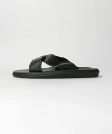 BEAUTY&YOUTH UNITED ARROWS ＜ISLAND SLIPPER＞ CROSS THONG SANDAL LTR/サンダル ビューティー＆ユース　ユナイテッドアローズ シューズ・靴 サンダル ブラック【送料無料】