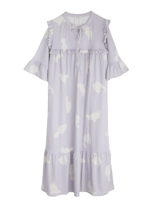 Axes Femme W 猫柄ルームウェアーワンピ Rakuten Fashion 楽天ファッション 旧楽天ブランドアベニュー Dc2171