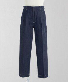 LOEFF ＜LOEFF(ロエフ)＞ 13oz タック デニムパンツ RIGID MEN'S ユナイテッドアローズ パンツ その他のパンツ ブラック ネイビー【送料無料】