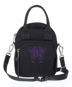 ANNA SUI ���H���[�W�� 2way�~�j�V�����_�[ �N�C�[�| �o�b�O �V�����_�[�o�b�O �u���b�N�y���������z