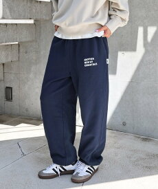 ANME ANME エンブロイダリー ロゴ 裏毛 スウェット パンツ ANME アンメ アンドミー パンツ ジャージ・スウェットパンツ グレー ホワイト ブラック ネイビー ブラウン【送料無料】