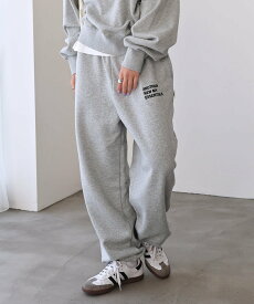 【SALE／25%OFF】ANME ANME エンブロイダリー ロゴ 裏毛 スウェット パンツ ANME アンメ アンドミー パンツ ジャージ・スウェットパンツ グレー ホワイト ブラック ネイビー【送料無料】