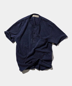 BEAMS PLUS �y�ʒ��zREMI RELIEF / Henley Neck Pocket T-shirt �r�[���X ���� �g�b�v�X �J�b�g�\�[�ET�V���c �l�C�r�[ �z���C�g�y���������z