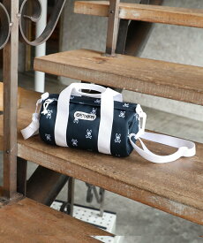【SALE／30%OFF】Psycho Bunny OUTDOOR PRODUCTS×Psycho Bunnyコラボ ミニボストンバッグ サイコバニー バッグ ショルダーバッグ ブラック ネイビー【送料無料】