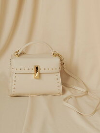 CELFORD 【リュタン】ビジュースタッズポシェット セルフォード バッグ ショルダーバッグ ベージュ イエロー ホワイト ブラック【送料無料】