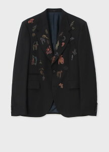 Paul Smith �h���[�v�c�C�� �G���u���C�_���[ �V���O��2B�W���P�b�g �|�[���E�X�~�X �W���P�b�g�E�A�E�^�[ �e�[���[�h�W���P�b�g�E�u���U�[ �u���b�N�y���������z