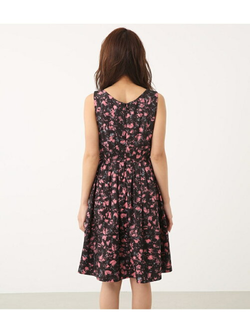 Rienda ディープフラワーフレアワンピース Rakuten Fashion 楽天ファッション 旧楽天ブランドアベニュー Au7173