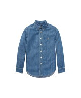 POLO RALPH LAUREN (ボーイズ 8才~20才)コットン デニム シャツ ラルフローレン トップス シャツ・ブラウ…