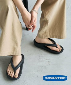 Le Talon 《予約》TAW&TOE/トーアンドトー ZEROVITY Flip Flop OG Z-FF ルタロン シューズ・靴 サンダル ブラック ブルー【送料無料】