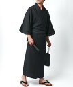 【SALE／20%OFF】MARUKAWA 浴衣 メンズ しじら 織 下駄 扇子 帯 巾着 袋 5点セット 和服 和装 マルカワ 着物・浴衣・和装小物 浴衣 ネイビー ブラック グレー【送料無料】