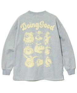 �ySALE�^40%OFF�zgym master gym master/�W���}�X�^�[ 10.3oz Doing Good �X�E�b�g�r�b�OTee (MENS) �S�[�X���[�L�����o�� �g�b�v�X �X�E�F�b�g�E�g���[�i�[ �O���[