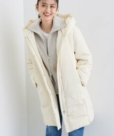 INDIVI 【撥水/洗える】ステッチレス ロングダウンコート インディヴィ ジャケット・アウター ダウンジャケット・ダウンベスト ホワイト ブラウン ブラック【送料無料】