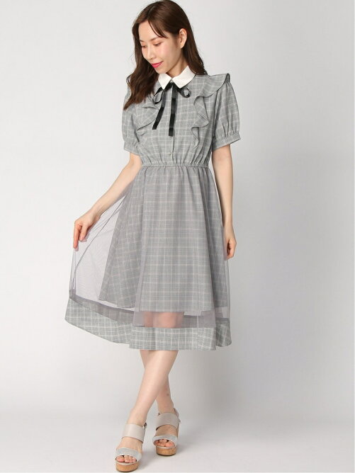 Ingni チェック柄フリル Op Rakuten Fashion 楽天ファッション 旧楽天ブランドアベニュー 5174