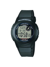CASIO CASIO Collection/F-200W-1AJH/カシオ ブリッジ アクセサリー・腕時計 腕時計 ブラック