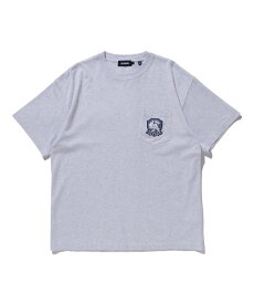 XLARGE EMBLEM S/S POCKET TEE Tシャツ 半袖 XLARGE エクストララージ トップス カットソー・Tシャツ グレー ブラック ホワイト【送料無料】