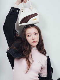 LILY BROWN 【LILY BROWN*PUMA】ミニグリップバッグ リリーブラウン バッグ その他のバッグ ホワイト ネイビー【送料無料】