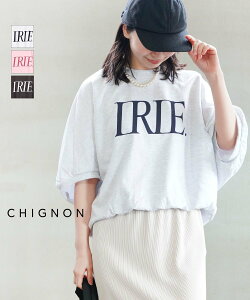 CHIGNON �V�j���� IRIE �v�����g�h���}���v���I�[�o�[ �u���[�R���u���[ �g�b�v�X ���̑��̃g�b�v�X �s���N�y���������z