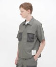 《URBAN GEAR》HEAT SHIELD MESH POCKET NYLON SHIRT