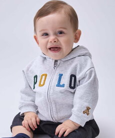 petit main 【POLO BCS】耳付きパーカー ナルミヤオンライン マタニティウェア・ベビー用品 ベビートップス ベージュ ネイビー グレー