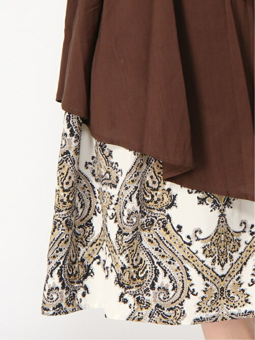 Interplanet Interplanet W 綿レーヨン バロック柄切替スカート Rakuten Fashion 楽天ファッション 旧楽天ブランドアベニュー Az8175 Interplanet Interplanet W 綿レーヨン バロック柄切替スカート Rakuten Fashion 楽天ファッション 旧楽天ブランドアベニュー Az8175