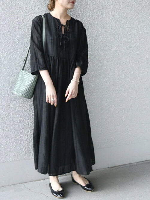 Ships Ships Any ストライプパターン カフタン ワンピース ウォッシャブル Rakuten Fashion 楽天ファッション 旧楽天ブランドアベニュー Cj9175