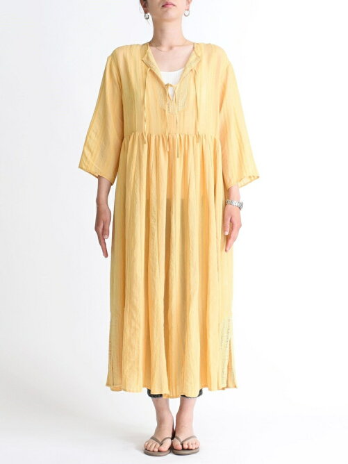 Ships Ships Any ストライプパターン カフタン ワンピース ウォッシャブル Rakuten Fashion 楽天ファッション 旧楽天ブランドアベニュー Cj9175