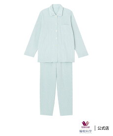 ワコール/睡眠科学 ワコール 睡眠科学 パジャマ 長袖 長ズボン 綿100%(本体) ここちよく眠れる ワコール／スイミンカガク インナー・ルームウェア パジャマ ピンク レッド グリーン グレー ネイビー【送料無料】