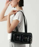 【SALE／46%OFF】repipi armario ロングハンドルBAG レピピアルマリオ バッグ ハンドバッグ シルバー ブ…