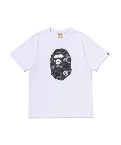A BATHING APE MULTI PIXEL CAMO APE HEAD TEE �A �x�C�V���O �G�C�v �g�b�v�X �J�b�g�\�[�ET�V���c �u���b�N �z���C�g�y���������z