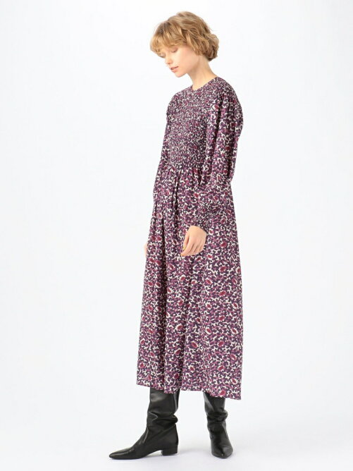 Tomorrowland ポリエステルプリント シャーリングワンピース Rakuten Fashion 楽天ファッション 旧楽天ブランドアベニュー Cc3176