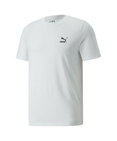 PUMA メンズ CLASSICS スモール ロゴ 半袖 Tシャツ プーマ トップス カットソー・Tシャツ