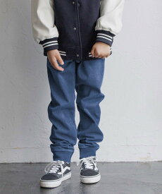 GLOBAL WORK あったかスゴラクストレッチデニムリブ/キッズ/581230 グローバルワーク パンツ ジーンズ・デニムパンツ ブラック