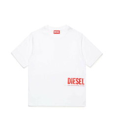 【SALE／53%OFF】DIESEL DIESEL(ディーゼル)Kids & Junior ワンポイントブランドロゴ半袖Tシャツカットソー シフォン トップス カットソー・Tシャツ ホワイト レッド ブルー ブラック【送料無料】