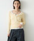 【La nature linge】キュプラハイツイストヘンリーロンTee