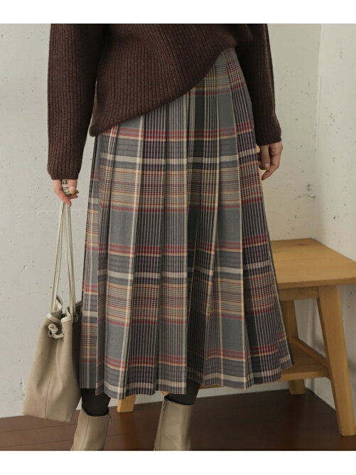 Urban Research Doors チェックプリーツロングスカート Rakuten Fashion 楽天ファッション 旧楽天ブランドアベニュー Bt6177