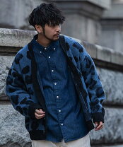 楽天市場】カーディガン（柄ヒョウ・レオパード）（トップス｜メンズ 