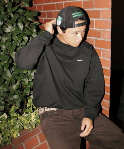 HUF HUF eightynine FLEECE CREW / HUF �n�t �X�E�F�b�g �N���[ �n�t �g�b�v�X �X�E�F�b�g�E�g���[�i�[ �u���[ �u���b�N �O���[�y���������z