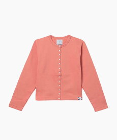 agnes b. FEMME M001 CARDIGAN カーディガンプレッション [Made in France] アニエスベー トップス カーディガン ピンク【送料無料】