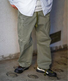 417 EDIFICE 【FOSTEX GARMENTS / フォステックスガーメンツ】M65 TROUSERS HEAVY VTG WASH フォーワンセブン エディフィス パンツ カーゴパンツ カーキ【送料無料】