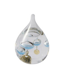 BACKYARD FAMILY ガラスフロート 温度計 しずく SS ローラ インテリア・生活雑貨 その他のインテリア・生活雑貨 ブルー ピンク