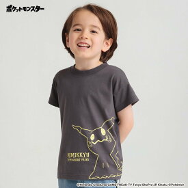 branshes 【Pokemon/ポケットモンスター(ポケモン)】半袖Tシャツ ブランシェス トップス カットソー・Tシャツ ホワイト グレー ブラック ピンク オレンジ