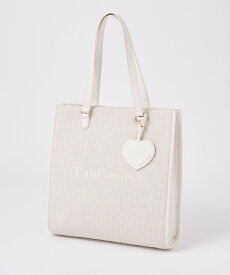 【SALE／10%OFF】one after another NICE CLAUP 【LouLoumei】ハートチャーム付きキャリーオントート/自立可能/推し活 ワンアフターアナザー ナイスクラップ インテリア・生活雑貨 その他のインテリア・生活雑貨 ブラック ベージュ ブルー ピンク グリーン レッ【送料無料】