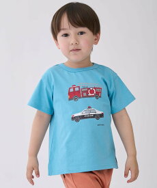 petit main 【プティプラ】BOYS半袖Tシャツ ナルミヤオンライン トップス カットソー・Tシャツ ホワイト グリーン ベージュ ブルー パープル