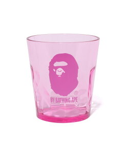 A BATHING APE BAPE X PLAKIRA - APE HEAD GLASS �A �x�C�V���O �G�C�v �H��E�������E�L�b�`���p�i �O���X�E�}�O�J�b�v�E�^���u���[ �u���b�N �s���N �u���[