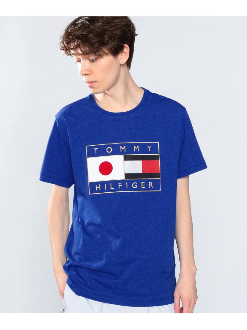 (M)TOMMY HILFIGER(トミーヒルフィガー) JAPAN TOKYO FLAG GRAPHIC TEE